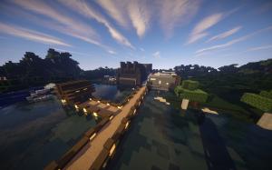Tải về Modern Waterfront Home cho Minecraft 1.8